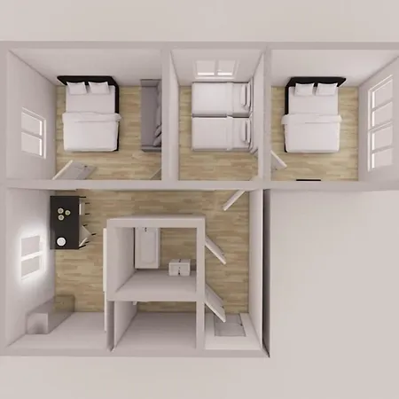 Simcity 2 I 3br In Center W Free Parking, 24 7 Self Check-in Apartman *